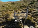 parking below Weinebene - Krakaberg (Golica / Koralpe)